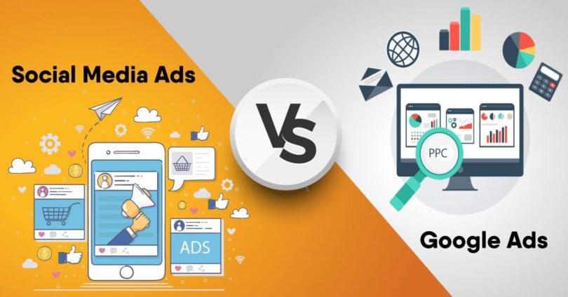 Social media Ads vs. Google Ads: When to Use Each Ad Network?