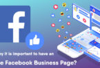 Why is it important to have an active Facebook business page?