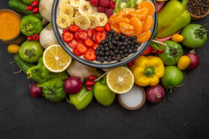 Citrus Fruits, Berries and Vegetables for healthy brain function